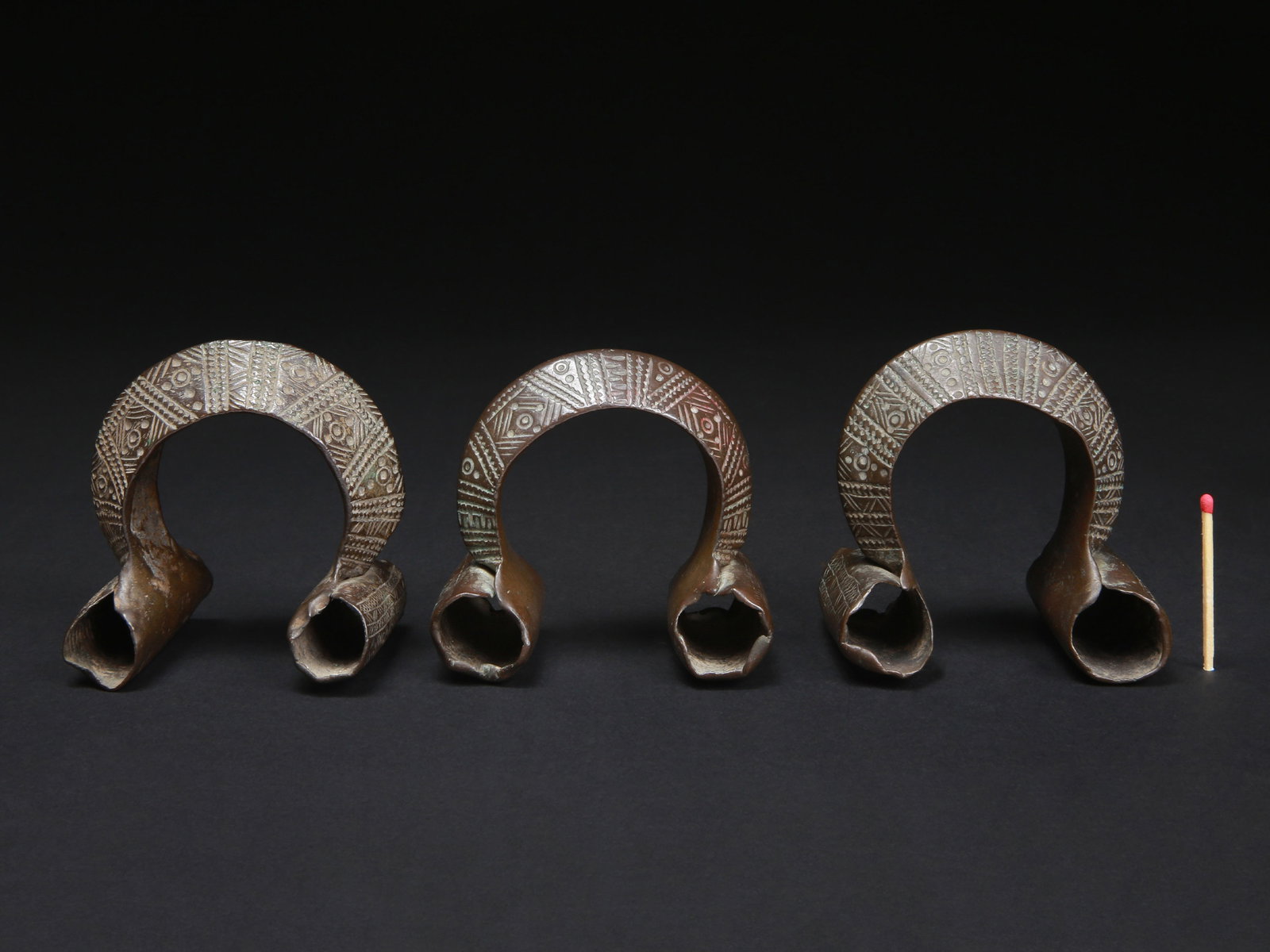 3 Afar Anklets, "ibi girda " - 2