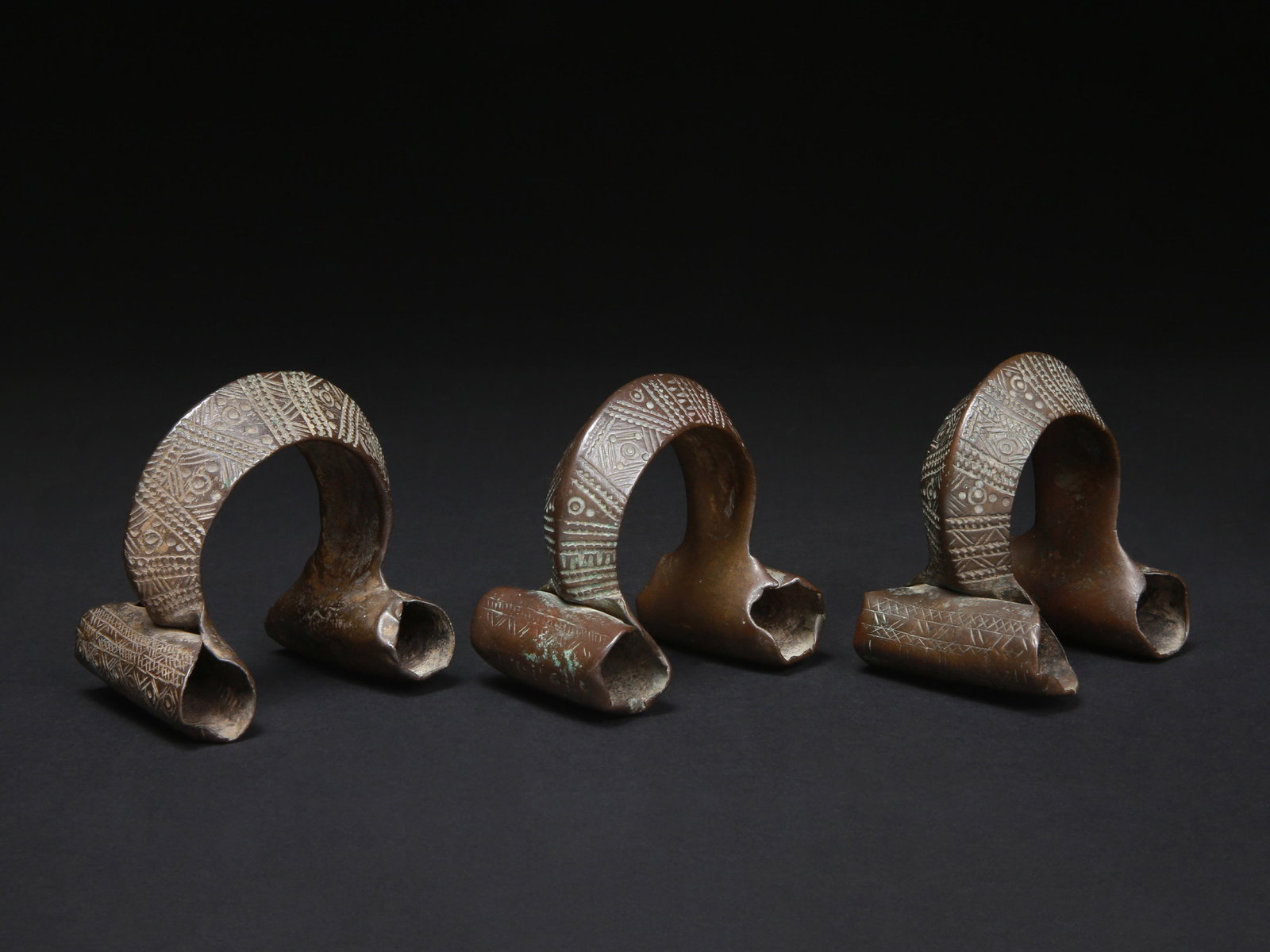 3 Afar Anklets, "ibi girda " - 4