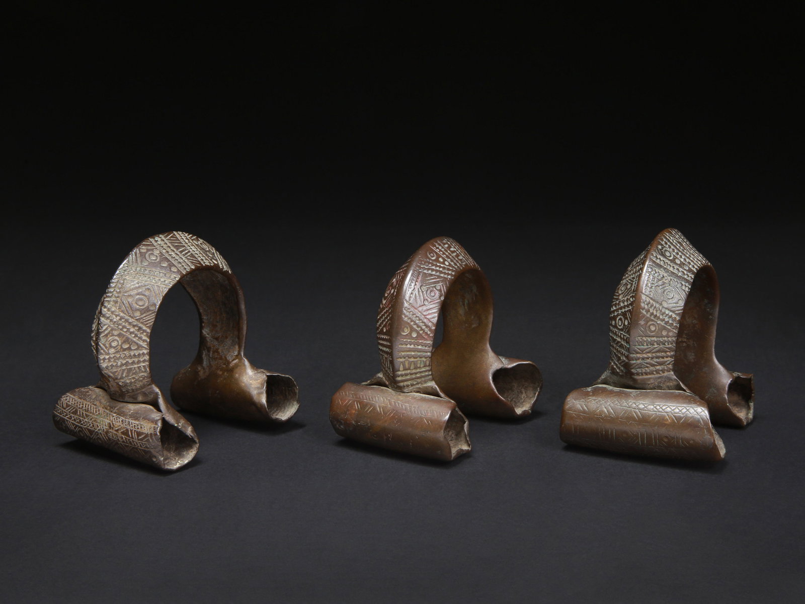3 Afar Anklets, "ibi girda " - 8