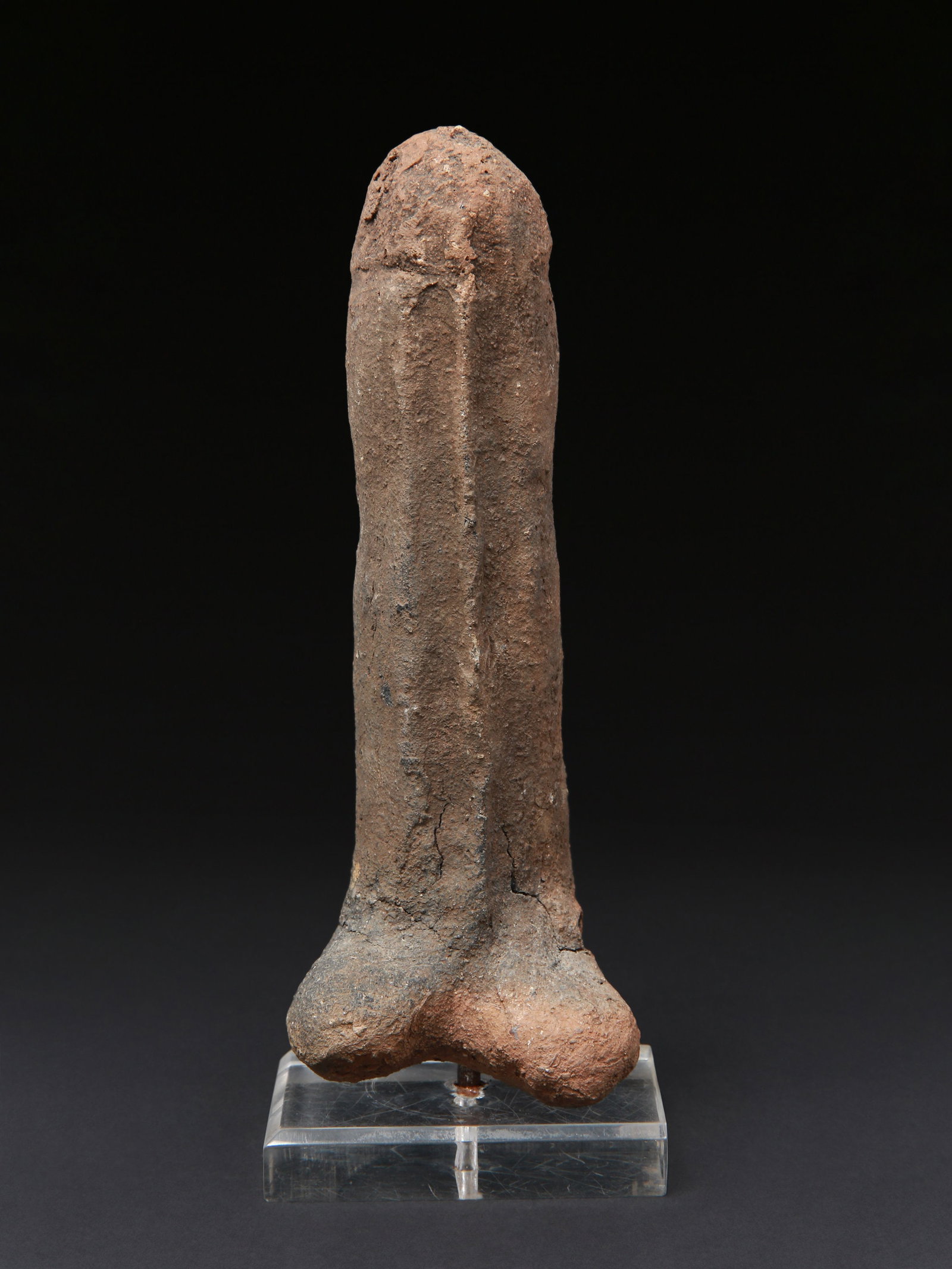 A Makonde (?) Terracotta Phallus - 3