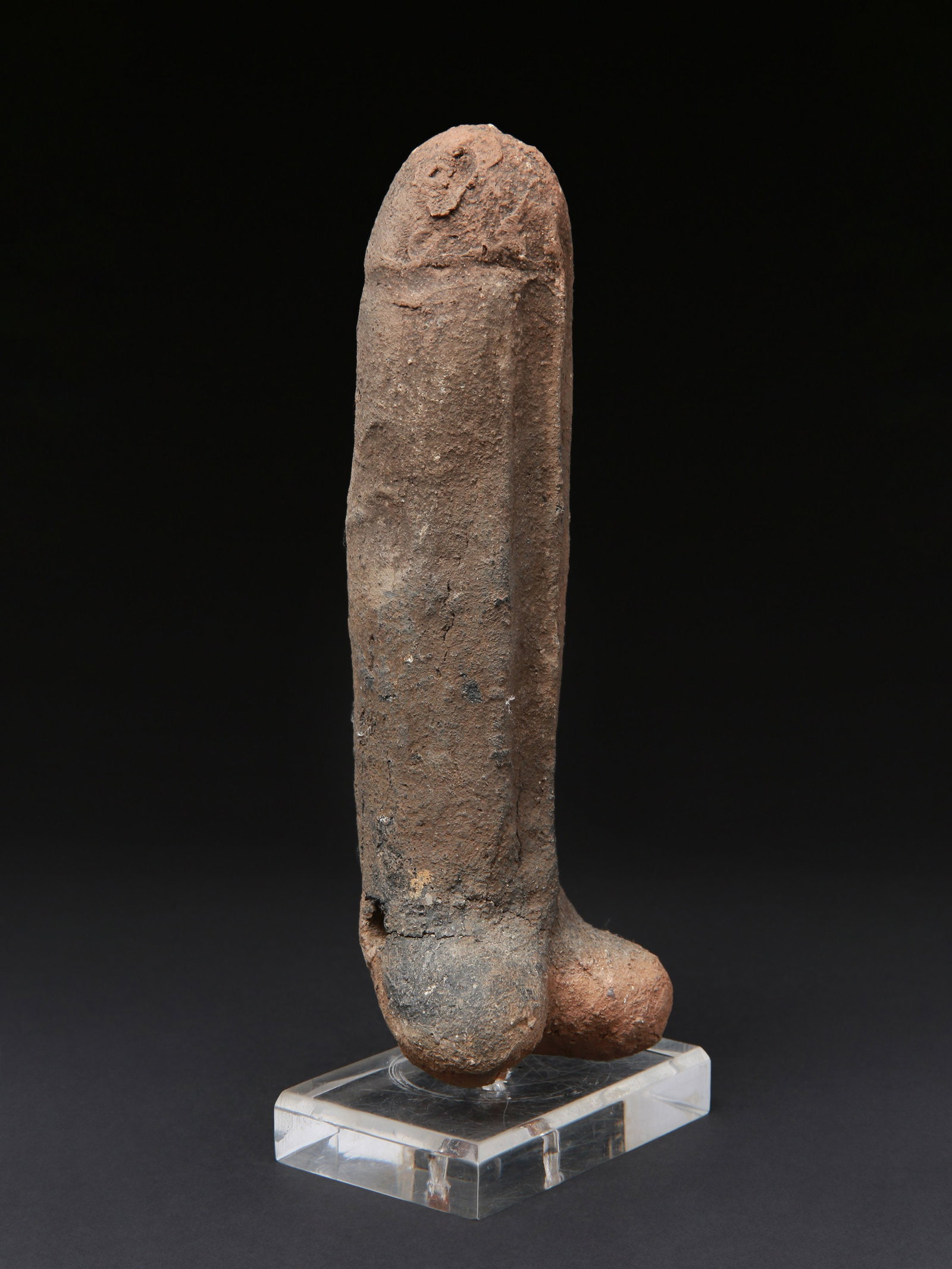 A Makonde (?) Terracotta Phallus - 4
