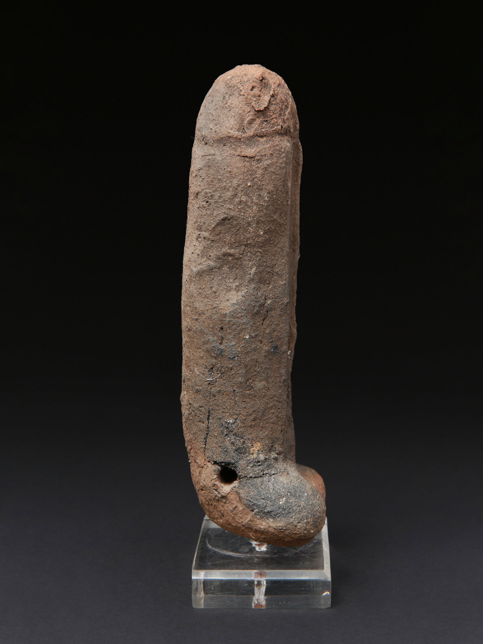 A Makonde (?) Terracotta Phallus - 5