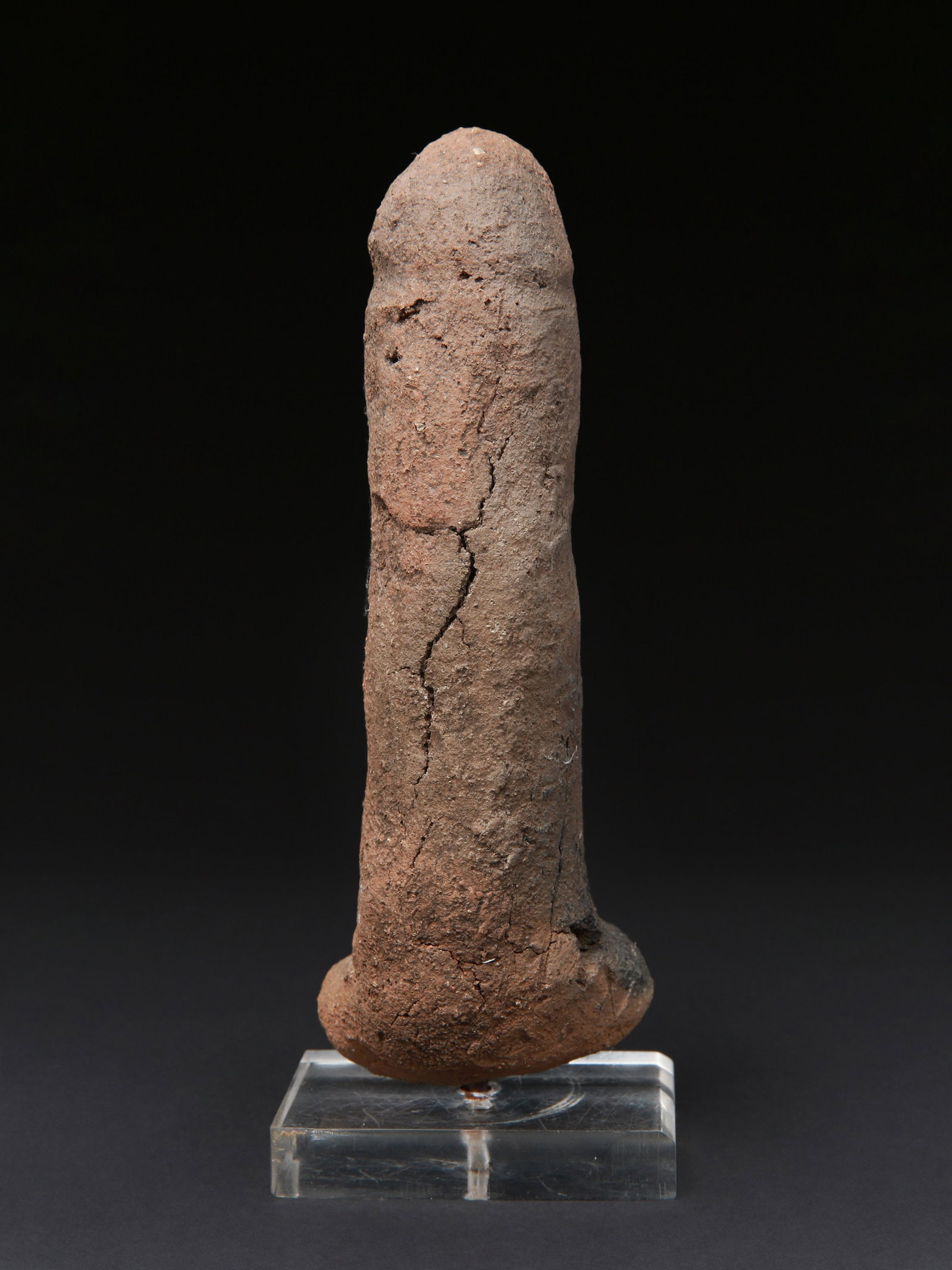 A Makonde (?) Terracotta Phallus - 7