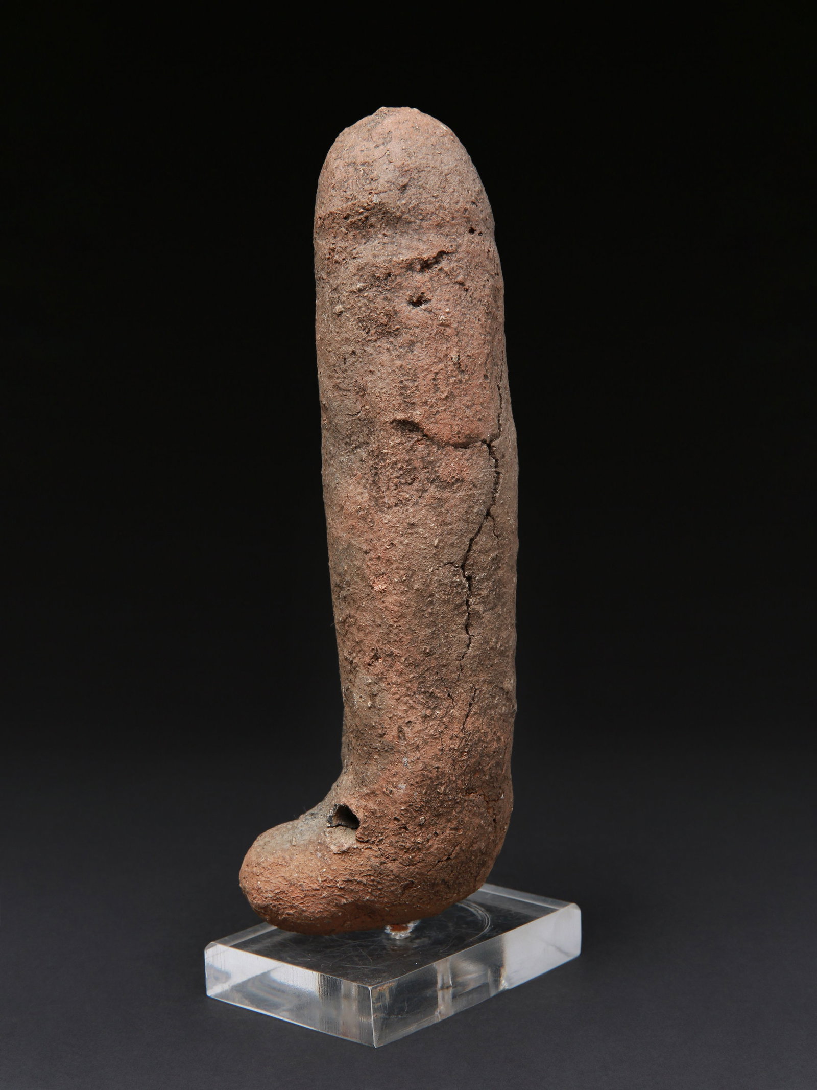 A Makonde (?) Terracotta Phallus - 8