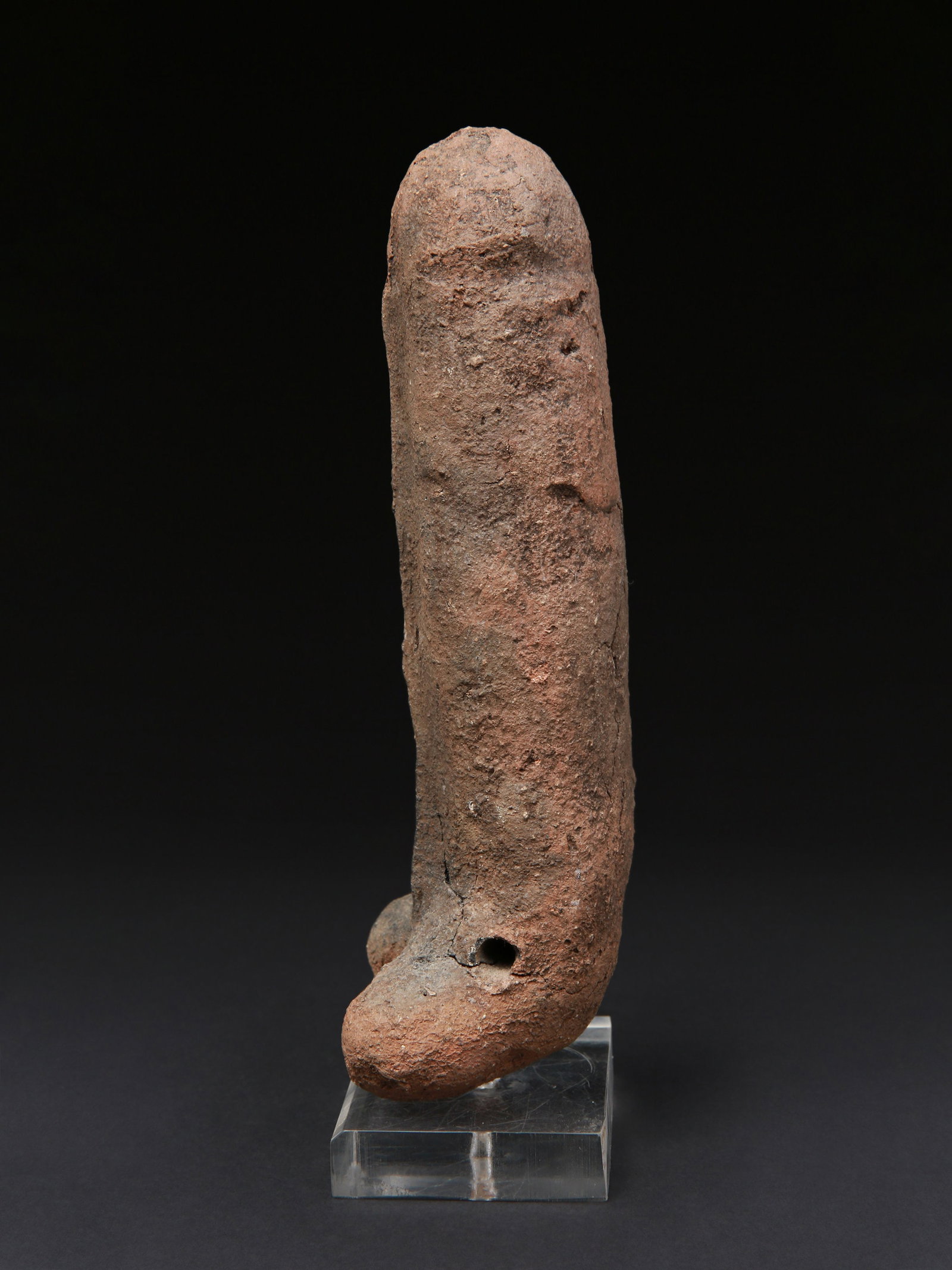 A Makonde (?) Terracotta Phallus - 9