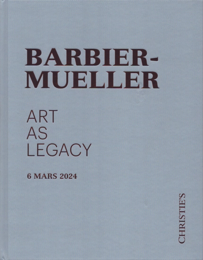 Christie's Paris 2024. Barbier-Mueller. Art as Legacy. (1 of 1)