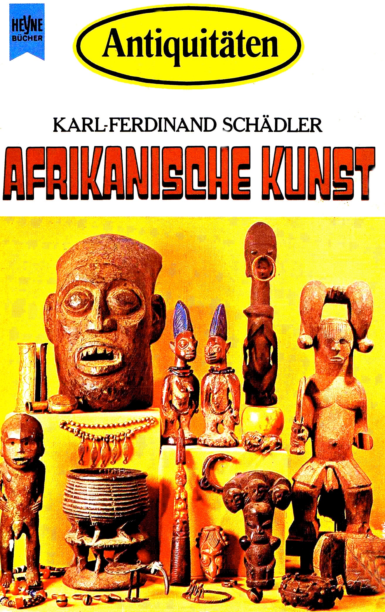 Afrikanische Kunst: Afrikanische Kunst Stilformen und Kultgegenstände von mehr als hundert Stämmen.Schädler, Karl-FerdinandMünchen: Wilhelm Heyne Verlag (1975)ISBN: 3-453-41124-2German