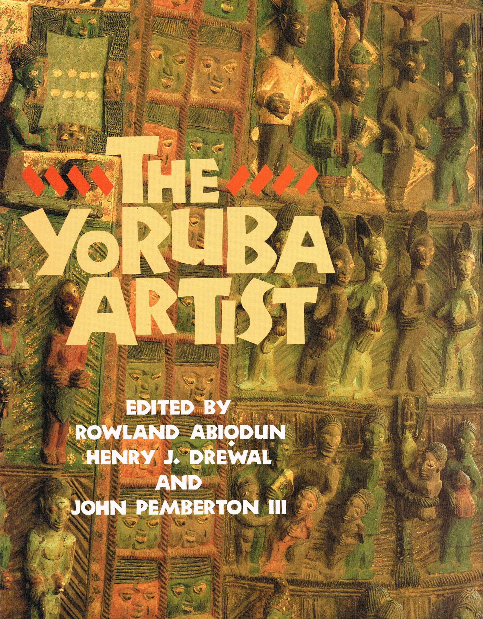The Yoruba Artist: The Yoruba Artist New Theoretical Perspectives on African ArtsAbiodun, Rowland / Grewal, Henry J. / Pemberton III, JohnWashington & London: Smithsonian Institution Press (1994)ISBN: