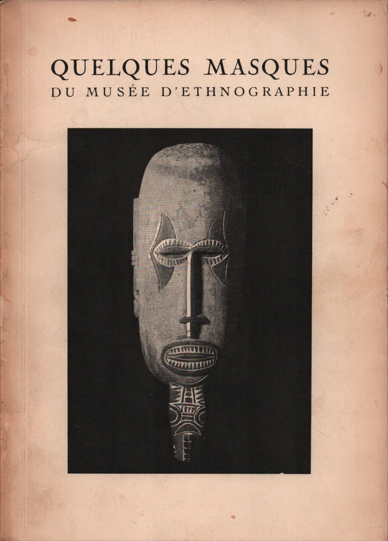 Quelques Masques du Musée d'Ethnographie (1 of 1)