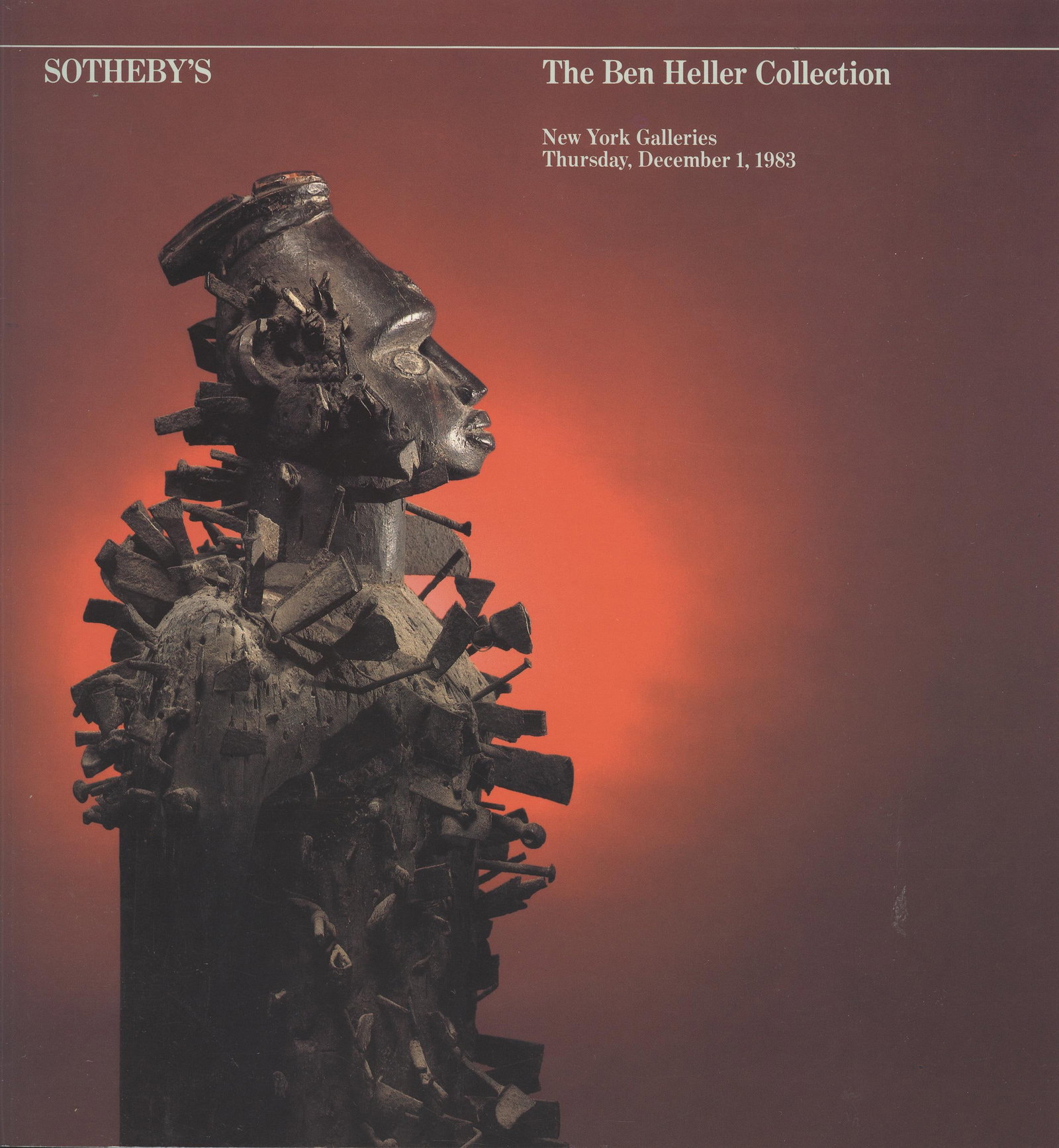Sotheby's 1983, The Ben Heller Collection (1 of 1)