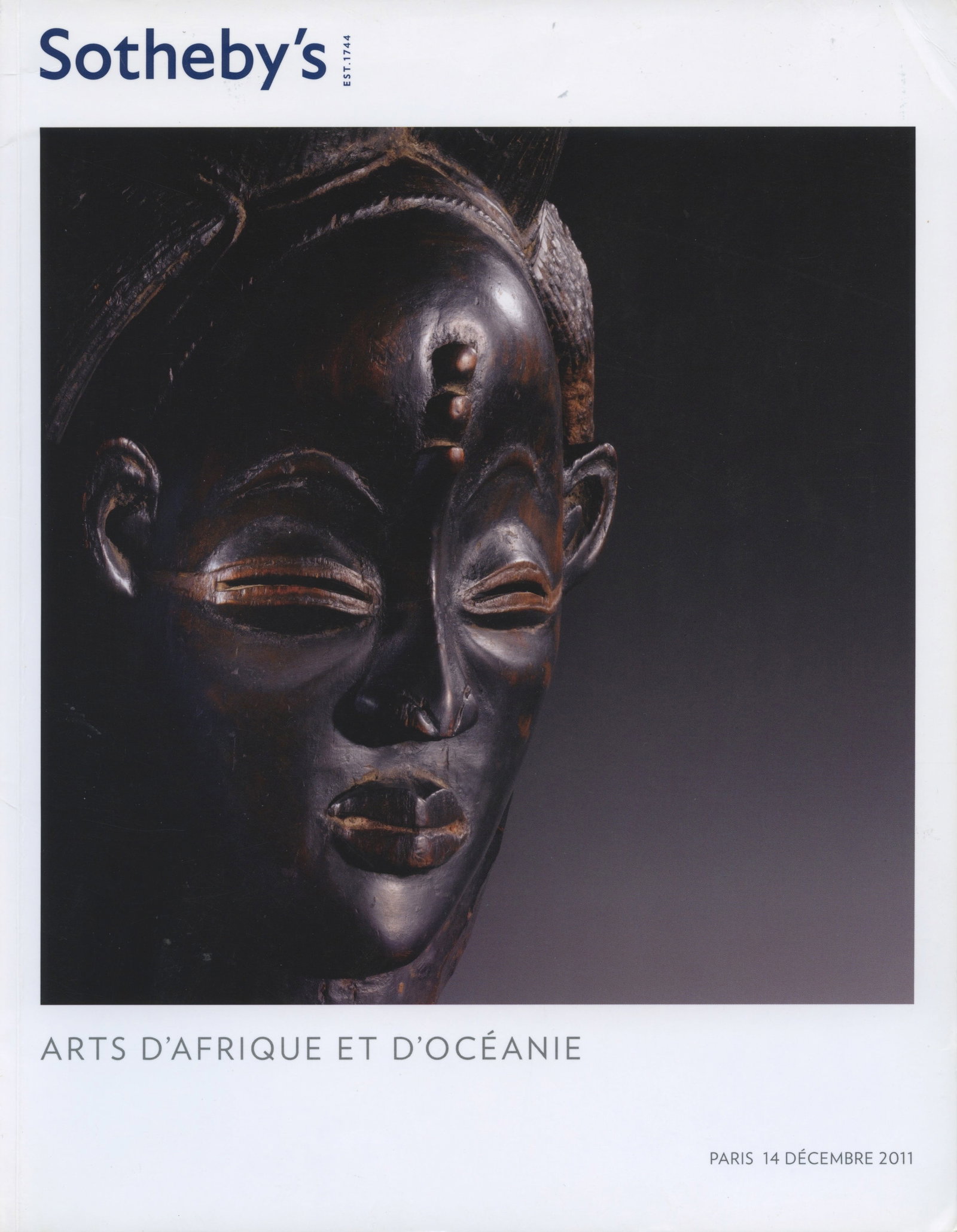 Sotheby's 2011, Arts d'Afrique et d'Océanie: Sotheby's 2011, Arts d'Afrique et d'Océanie Sotheby's, Paris (14.12.2011) French/English Text/Edition 146 pages Numerous illustrations Softcover 533 g CHF 20 / 40