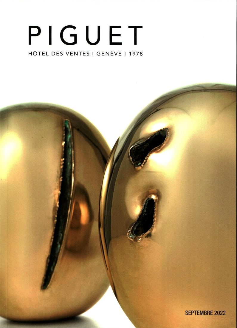 Hôtel des Ventes Piguet, Genève, 19-22 Septembre 2022: Hôtel des Ventes Piguet, Genève, 19-22 Septembre 2022 Piguet, Genève (20.09.2022) French Text/Edition Unnumbered pages Softcover 17 x 23.5 cm 560 g CHF 20 / 40