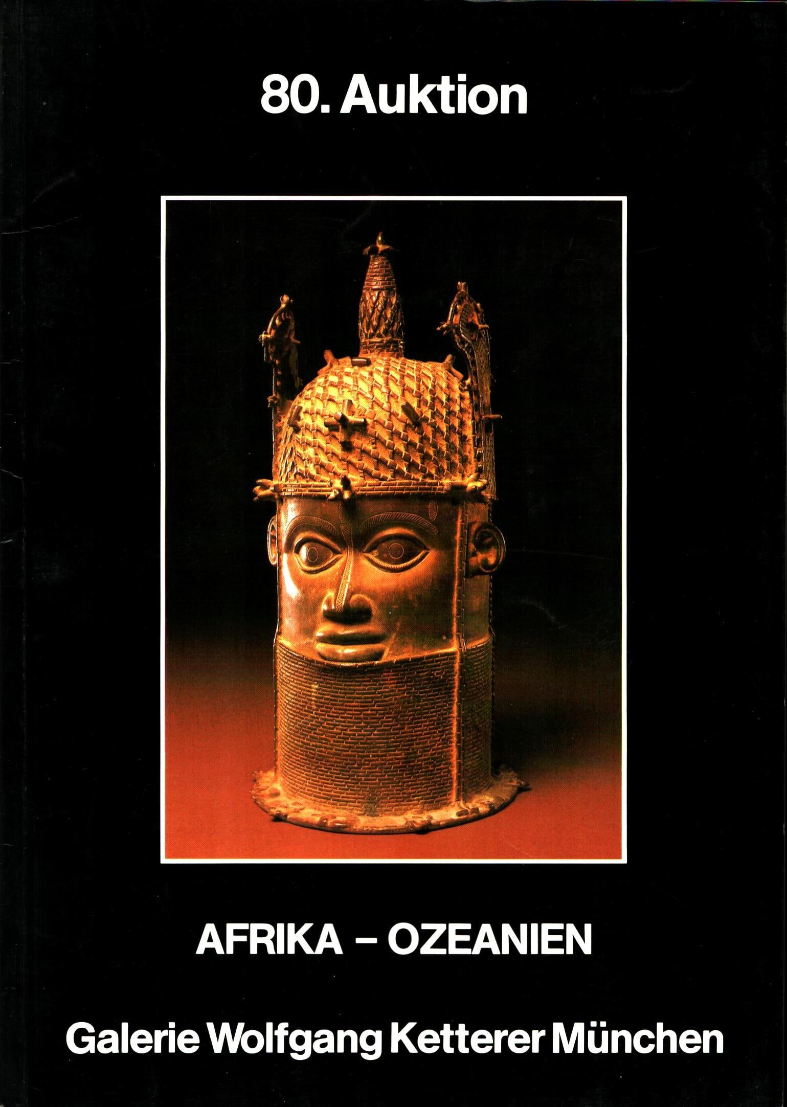 Ketterer 1984, Afrika - Ozeanien: Ketterer 1984, Afrika - Ozeanien Ketterer, München (18.05.1984) German Text/Edition 82 pages Softcover 19 x 27 cm 241 g CHF 10 / 20