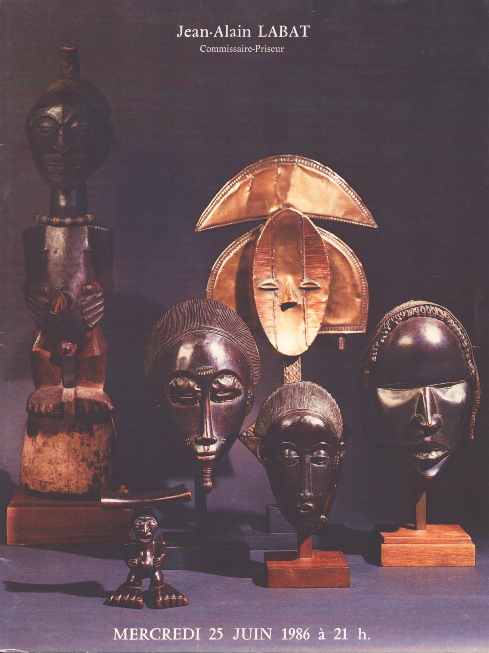 Jean-Alain Labat 1986: Coll. d'Objets d'Afrique et d'Océanie (1 of 1)