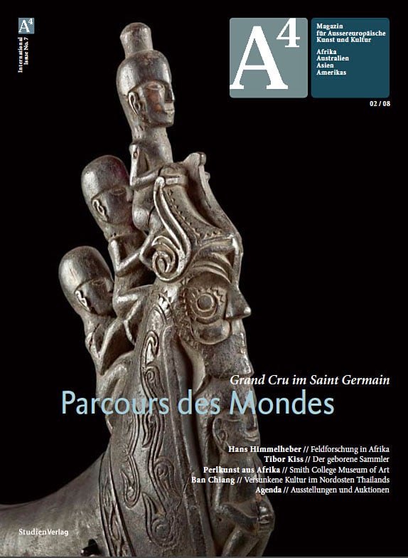 A4. 2008 / 02. Grand Cru im Saint Germain: A4. 2008 / 02. Grand Cru im Saint Germain Parcours des Mondes Magazin für Aussereuropäische Kunst und Kultur Afrika. Australien. Asien. Amerikas. Chesi, Gert Merzeder, Gerhard Innsbruck: