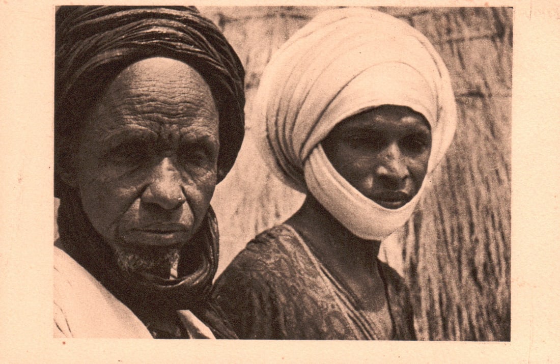 Postkarte, 2. Tchad: Postkarte, 2. Tchad CARTE POSTALE Afrique Equatoriale Française 2. - Tchad Types de Foulbés de Binder, Père et Fils Photographie René Moreau Edition R. Bègue, 9, Rue Cauchois