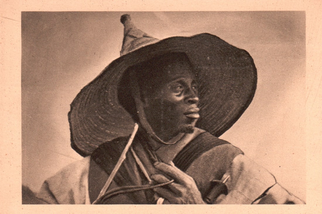 Postkarte, 23. Tchad: Postkarte, 23. Tchad CARTE POSTALE Afrique Equatoriale Française 23. - Tchad Type de Cavalier Foulbé Photographie René Moreau Edition R. Bègue, 9, Rue Cauchois - Paris CHF 10 / 20