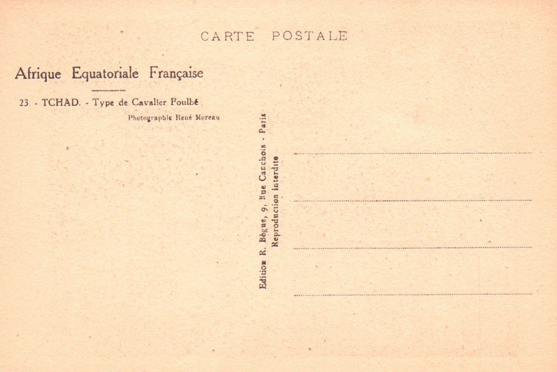 Postkarte, 23. Tchad - 2