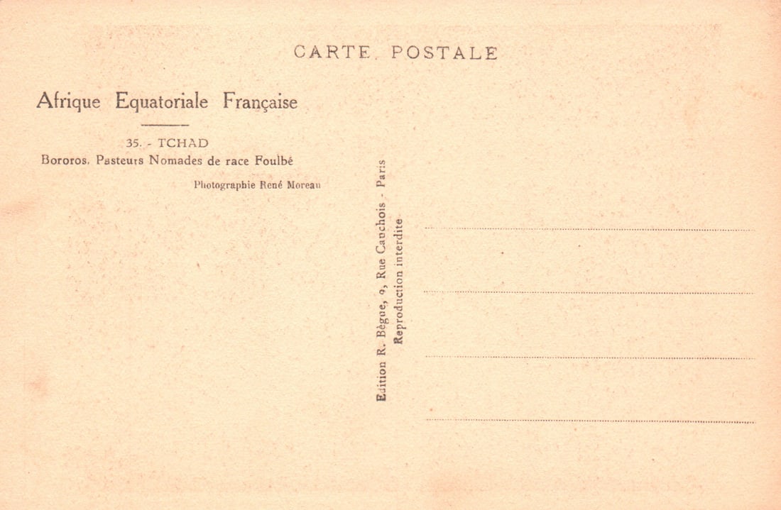 Postkarte, 35. Tchad - 2