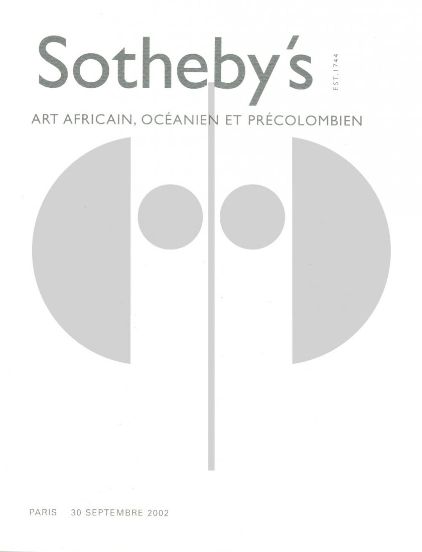 Sotheby's Auction Catalogue, 2002 (1 of 1)