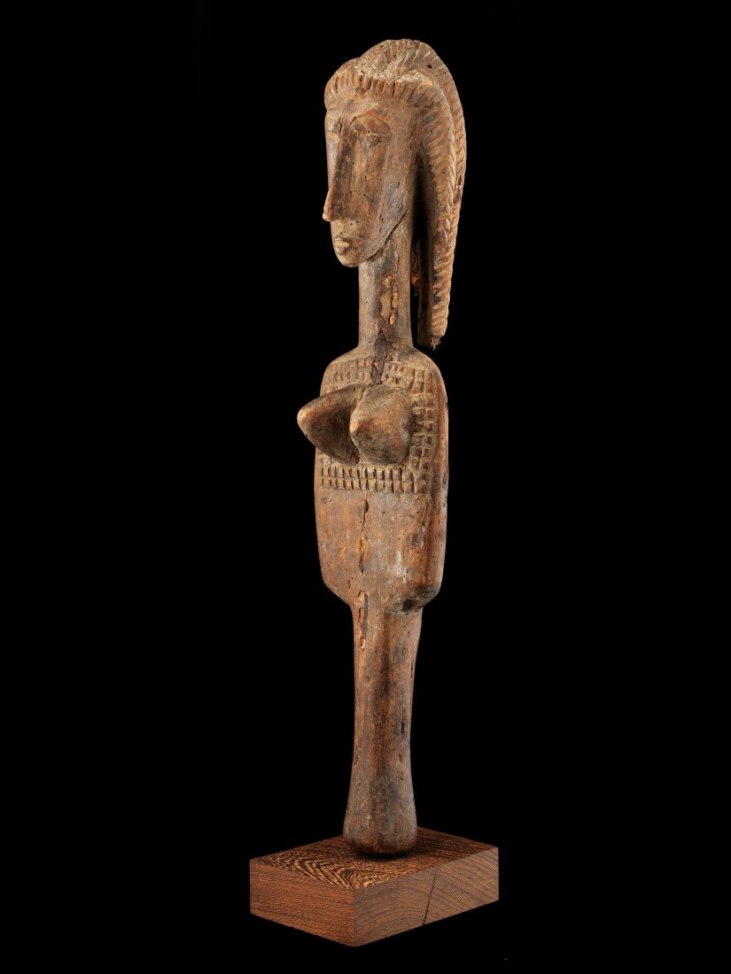 Marionette, Kunstgewerbe: 56 Marionette, Kunstgewerbe Bozo, Mali H 64 cm. Provenienz: - Galerie Bissone, 1985. - Rudolf und Leonore Blum, Zumikon. CHF 100 / 200 EUR 92 / 184