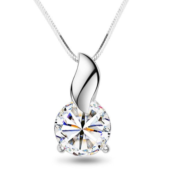 PT950 Platinum Diamond Necklace (1 of 4)
