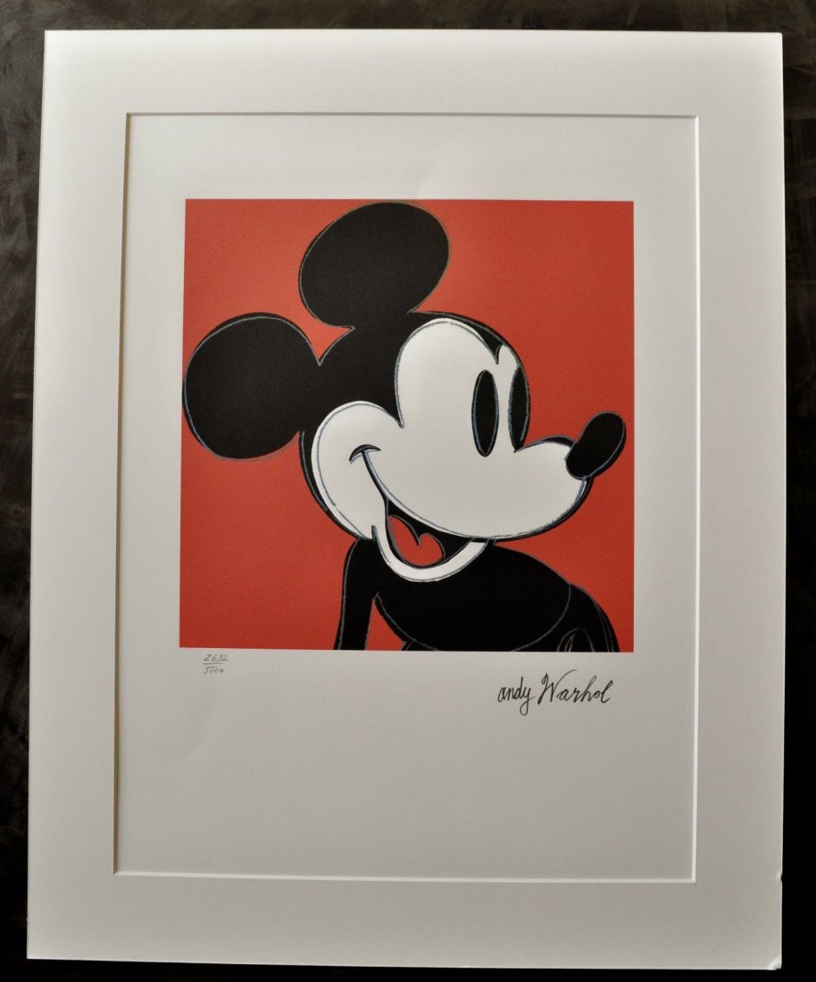 Andy Warhol MICKEY MOUSE (1 of 5)