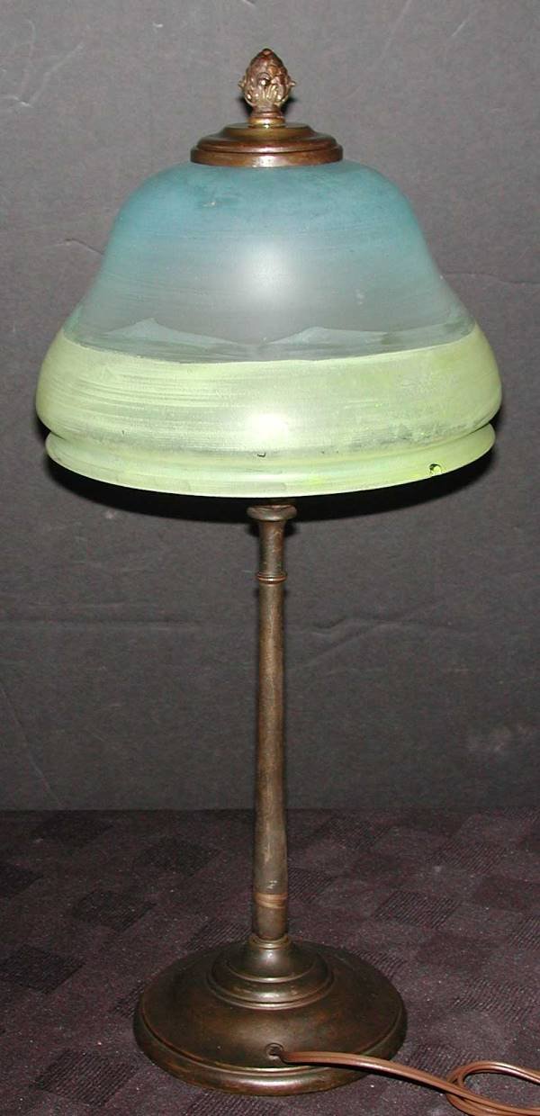 ADVERSE PAINTED TABLE LAMP OF LANDSCAPE 12110E - 2