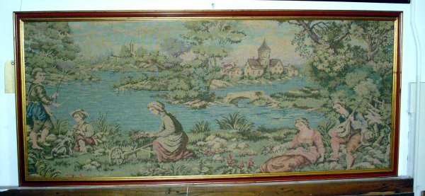 TAPESRY OF MAN SERENADING A WOMAN 10910J