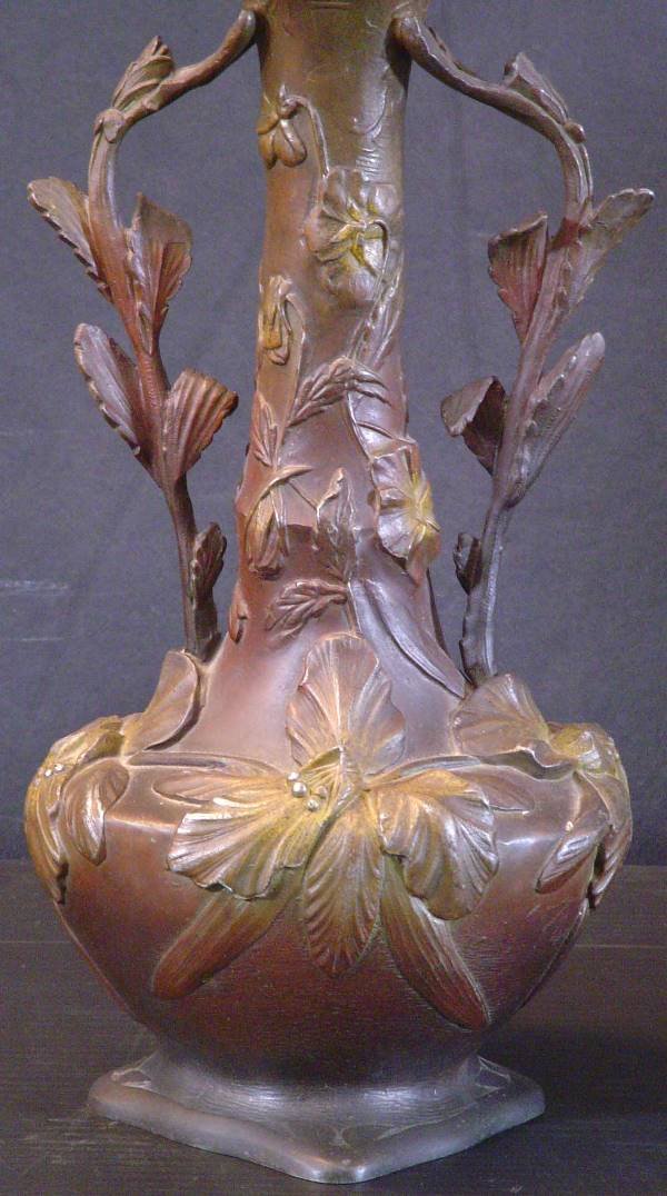 3PC ART NOUVEAU GARNITURE SET 15723 - 4