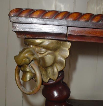 TWISTED MAHOGANY HUNZINGER/MERKLIN TABLE 9398A - 3