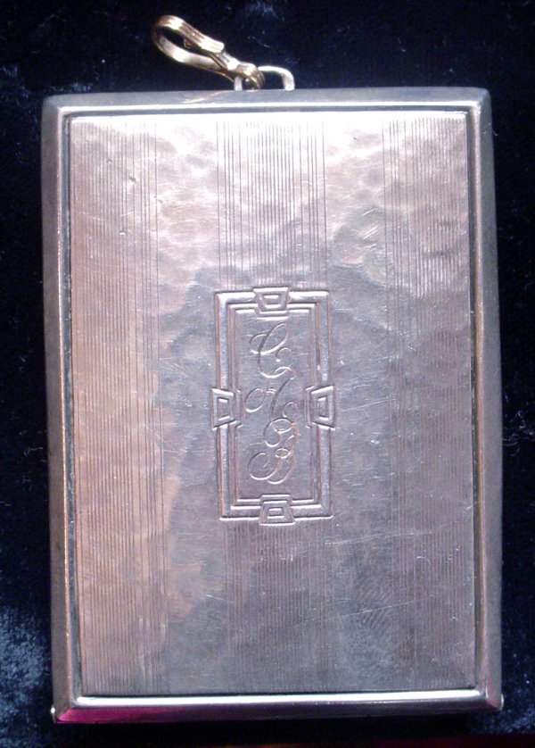 VINTAGE STERLING OPENING CONTAINER PENDANT