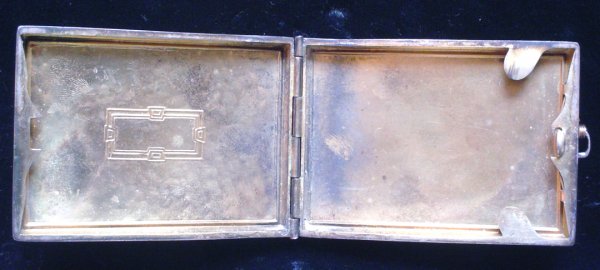 VINTAGE STERLING OPENING CONTAINER PENDANT - 2