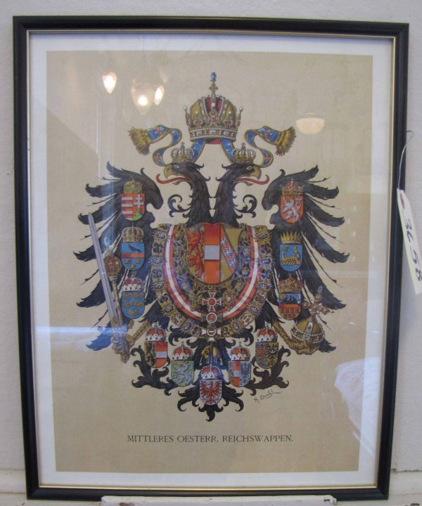 DOUBLE EAGLE FAMILY CREST PRINT 3658