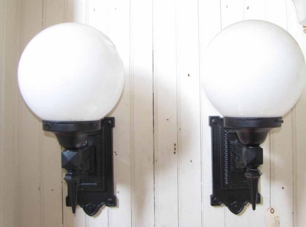 PR LG BRACKET ARM EXTERIOR IRON WALL SCONCES 3460