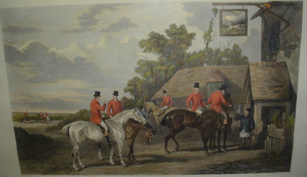 #2 1883 ENGRAVING C.R. STOCK OF FOX HUNTERS 3247B - 2
