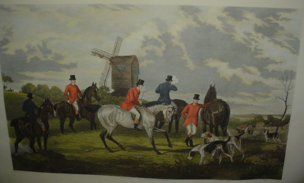 #5 1883 ENGRAVING C.R. STOCK OF FOX HUNTERS 3247E - 2