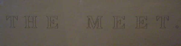 #5 1883 ENGRAVING C.R. STOCK OF FOX HUNTERS 3247E - 3