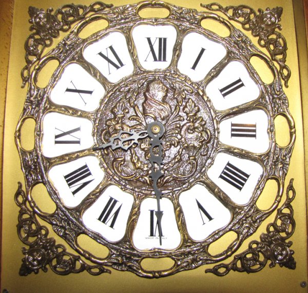 TALL CASE FRENCH ROCOCO GRANDFATHER CLOCK 3419 - 7