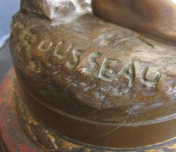 PR. OF OIL LAMPS OF LADY & MAN SGD ROUSSEAU 3414 - 4