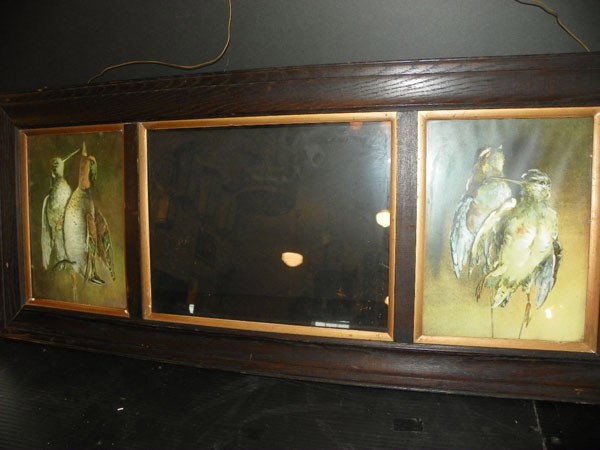 TWO FRAMED PRINTS ONE OF GAME ONE LANDSCAPE 2269 - 2