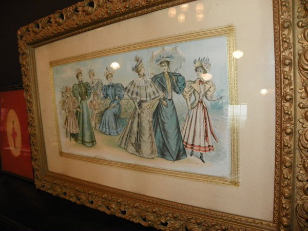 4 PRINTS LOT VICTORIAN LADYS, CHILD W/ DOG ETC 2270 - 2