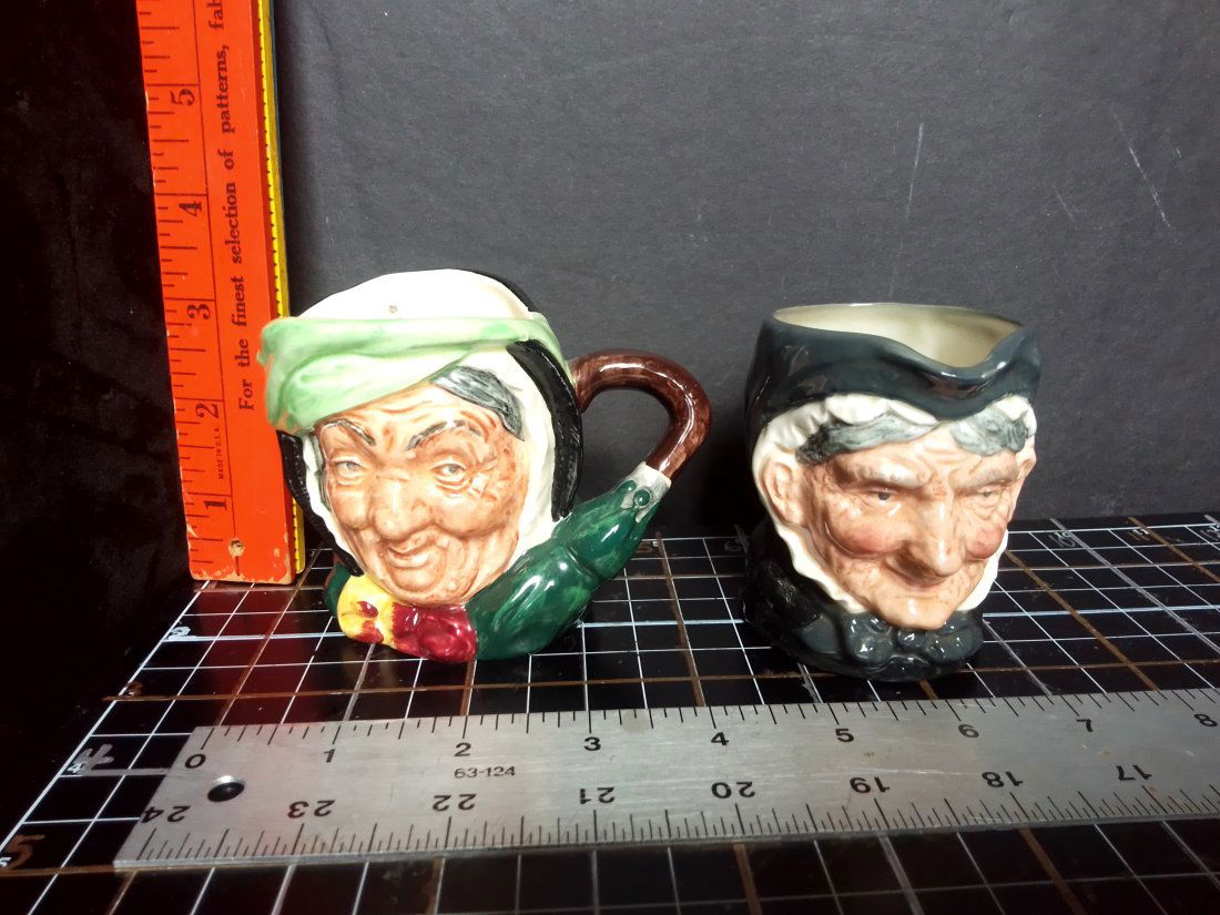 2 Royal Doulton Toby mugs- Sairey Gamp & Granny (1 of 4)