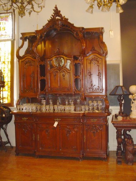 Colossal Rococo Revival Hooded Sideboard 14001