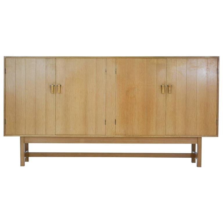 Kurt Østervig Cerused Oak Media Cabinet/Sideboard (1 of 7)