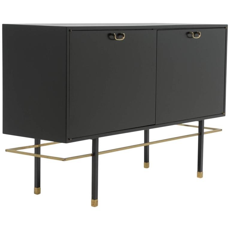 Harvey Probber Cabinet with Brass Handles (1 of 5)