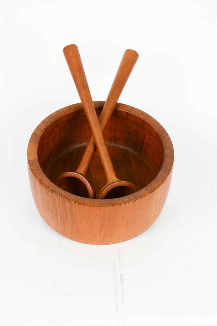 NIssen of Denmark Salad Bowl and Cup Tongs (1 of 4)