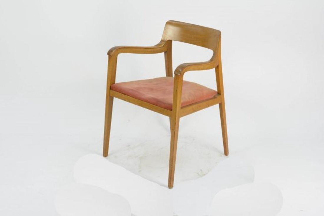 Edward Wormley for Dunbar Riemerschmid Chair: 31 in. h. 26.5 in. arm h. 18.5 in. sear h.