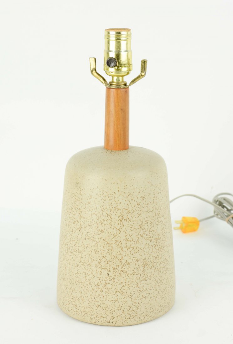 Gordon and Jane Martz Ceramic Table Lamp: Gordon and Jane Martz Ceramic Table Lamp. With the splash glaze finish