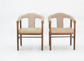 A Pair of Danish Rosewood Arm Chairs After Arne Vodder (1 of 4)